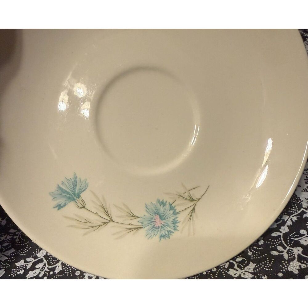 #203 - Mid- Century Taylor Smith & Taylor - Ever Yours- Plates + Cup & Saucers